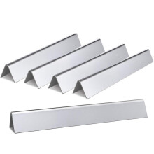 LOKHING 44.5 CM 7620 Flavorizer Bars for Weber Genesis 300 Series (with Front Control Knobs), Stainless Steel Heat Plate Replacement for Weber E-310