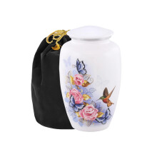 Urns of Dignity HUMMING BIRD CREMATION URNS,URN FOR HUMAN ASHES, ADULT URN FOR Funeral, Burial, Columbarium or Home, Cremation Urns for Human Ashes
