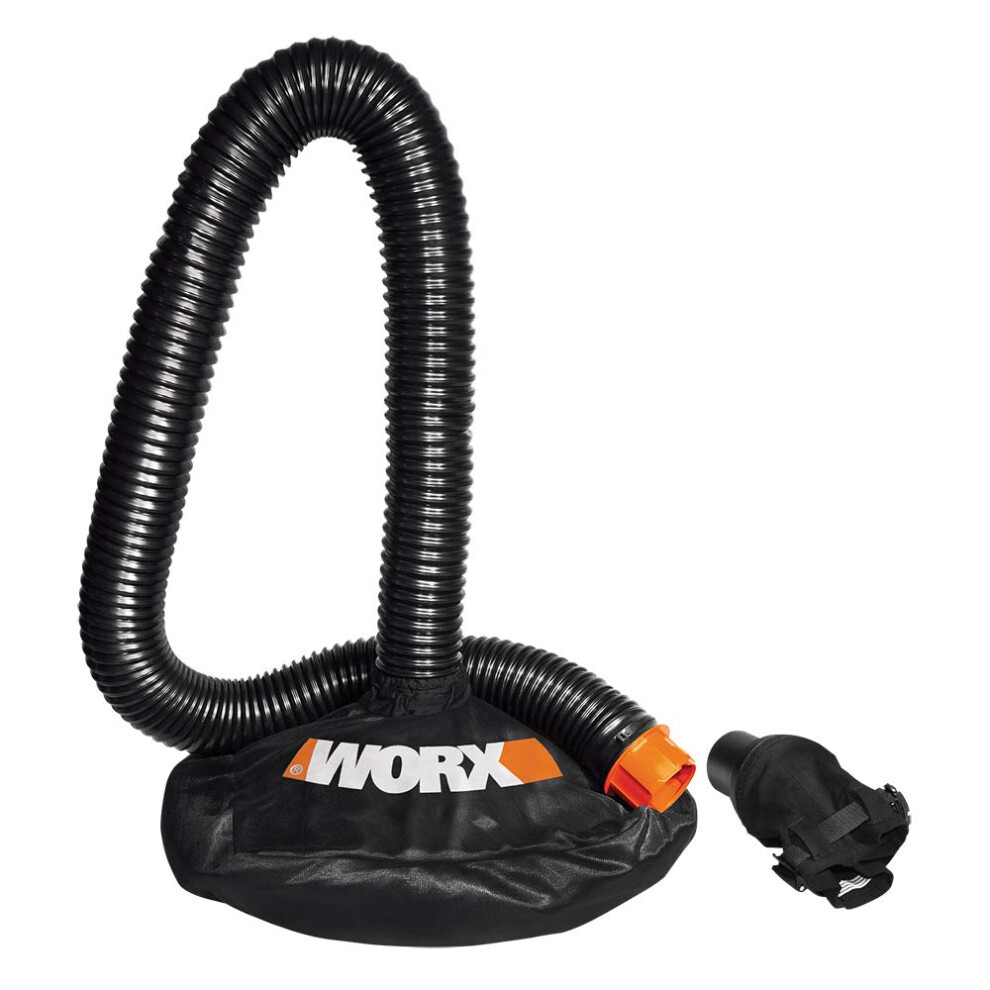 WORX WA4054.2 LeafPro Universal Leaf Collection System for All Major Blower/Vac Brands, Orange and Black, 12" x 11" x 12