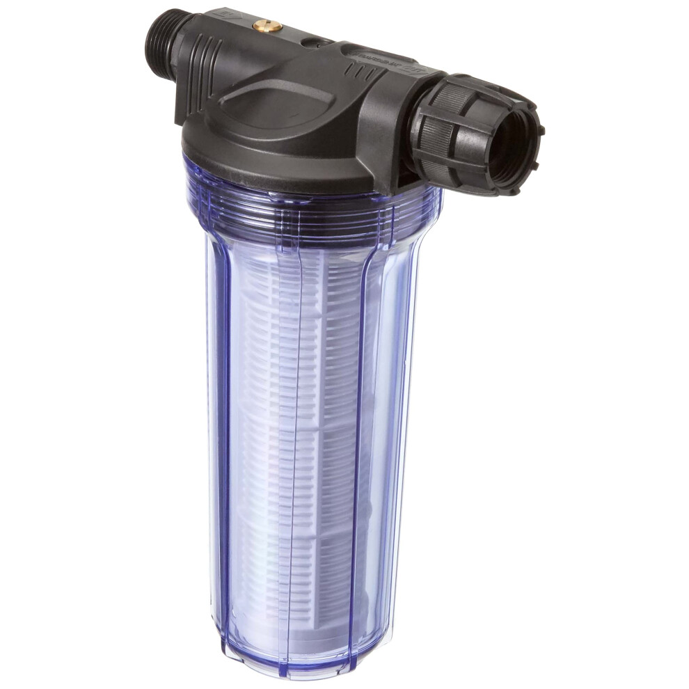 Gardena Pump pre-Filter for Water Flow up to 6000 l/h: Effective Filters for Garden Pumps and Domestic Water Machines, with Filter Insert (1730-20)