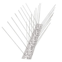Steel Bird Spikes Fences Wall Window Ledge Wide Pigeon Deterrent Cat Anti Climb For Fence Roof Gutter Window Sill Seagull Repellent Repeller Stainless