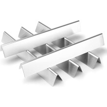 Denmay 7621 44.45CM Flavorizer Bar 1.3mm Stainless Steel Heat Plate for Weber Genesis 300 series E/EP-310, 320, 330, Genesis S-310, 330 (with Front