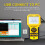 LYCEBELL LC-856A Pro Anemometer with Telescopic Sensor, Wind Speed Meter, Wind Velocity Airflow CFM Meter with Data Storage Back Light LCD for HVAC 2