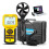 LYCEBELL LC-856A Pro Anemometer with Telescopic Sensor, Wind Speed Meter, Wind Velocity Airflow CFM Meter with Data Storage Back Light LCD for HVAC 1