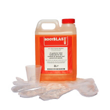 Rootblast Home & Garden Glyphosate Weedkiller | Commercial Strength Weed Killer | Treats up to 3332 sq.m | 2 x 1 Litre Bottle + Complimentary