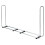 wolfcraft Wolfcraft Stacking Aid for Firewood I 5122000 I Size-adjustable firewood store 2