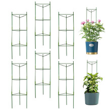 6 Pack Tomato Cage, Tomato Support, Adjustable Green Plant Supports for Garden, 48in Deformable Assembled Tomato Support, Tomato Trellis for