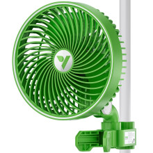 VIVOSUN AeroWave E6 Grow Tent Fan 6?, EC Motor, Smart Wifi Control, US Patented Auto Oscillating Clip fan, Weatherproof IP-54, Strong Airflow but