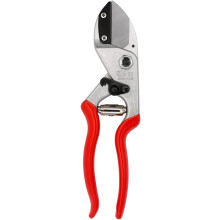 Felco FEL31 Anvil Secateur - One hand pruning Shear ,Silver/Red,35x15x5 cm