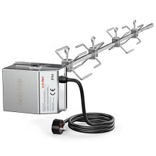onlyfire BRK-6035 Stainless Steel Grill Rotisserie Kit Fits for Weber Genesis II 400 &600 Series and Genesis II LX 4 & 6 Burner Grills