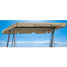 Quick-Star Replacement Roof Universal Swing Hammock 3 Seater Sand Replacement Cover Sun Canopy Swing Roof