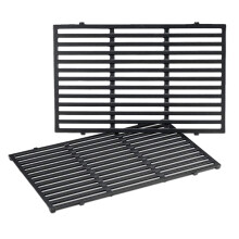 GFTIME 49.5cm x 33cm Cast Iron Cooking Grate 7524 7528 for Weber Genesis E/S-310/320/330, EP-310/320/330 (2007-2016), DOESN'T fit Genesis II/LX