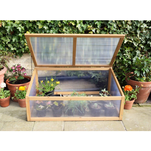 Spear & Jackson Spear & Jackson COLDFRAME1 Timber Cold Frame 1000 x 660 x 400mm 2