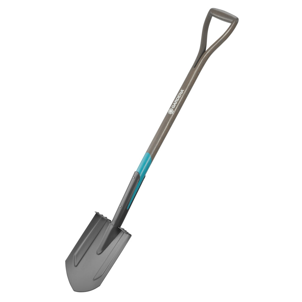 Gardena NatureLine Digging Fork for Turning Over and Loosening Soil, FSC-Certified Ashwood, Ergonomic D-Handle (17002-20) 17001-20