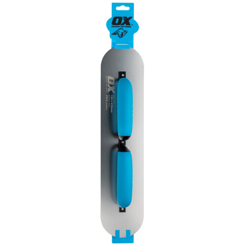 OX OX Tools Double Handle Pool Trowel, Blue 2