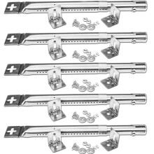 GFTIME 30.5 to 44.5CM Adjustable Burner for Charbroil, Outback, CosmoGrill, Blooma Ultar, Berkley, Uniflame, Napoleon, Universal Grill Burner Tube
