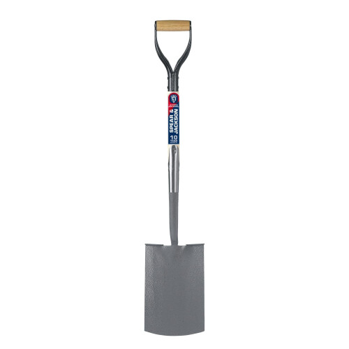 Spear & Jackson Spear & Jackson 1071AL Neverbend Professional Treaded Digging Spade, Blue