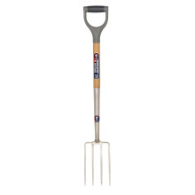 Spear & Jackson 1561BF Neverbend Stainless Border Fork, Blue