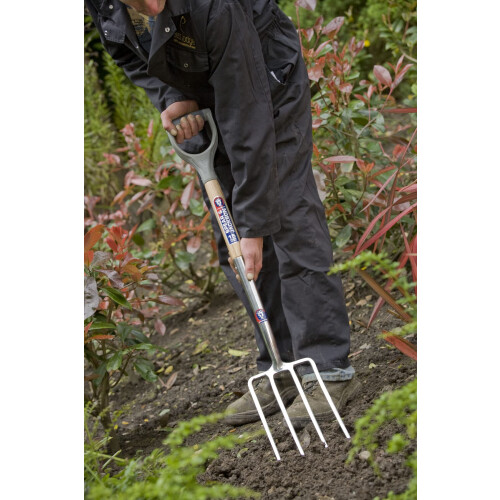 Spear & Jackson Spear & Jackson 1561BF Neverbend Stainless Border Fork, Blue 1