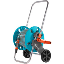 Cart Aquaroll S (boxed) with 20 m Classic Hose 13 mm (1/2") Original Gardena System Parts And Lance Spray, G18502-50