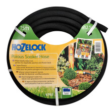 HOZELOCK - Porous Hose 15 m : Microporous Hose for Economical Watering, Without Wasting Water. Ideal for Flowerbeds, Vegetable Gardens and