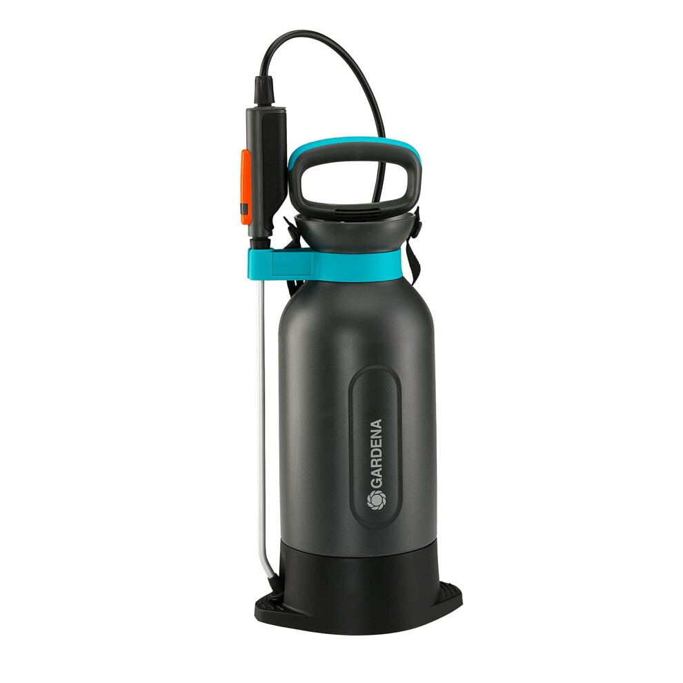 Gardena Pressure Sprayer Comfort, , Orange, Silver, Metallic., 5 L Turquoise/Black/Grey