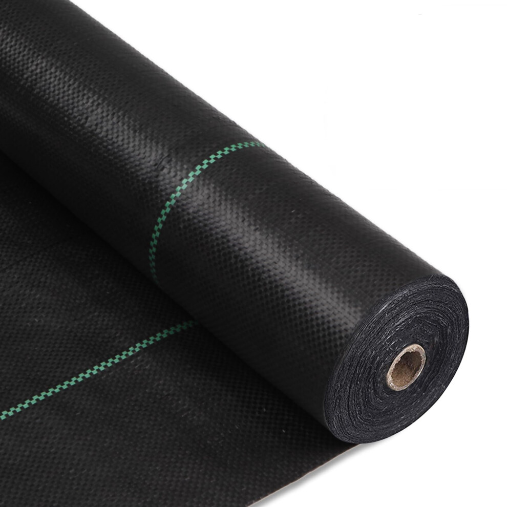 Mlzpu 3M X 25M Heavy Duty Weed Control Membrane Garden Weed Barrier Fabric For Landscaping Driveway Gravel Artificial Grass Lawn Underlay Gadern