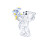 Swarovski Swarovski Kris Bear - Forget-me-not 1