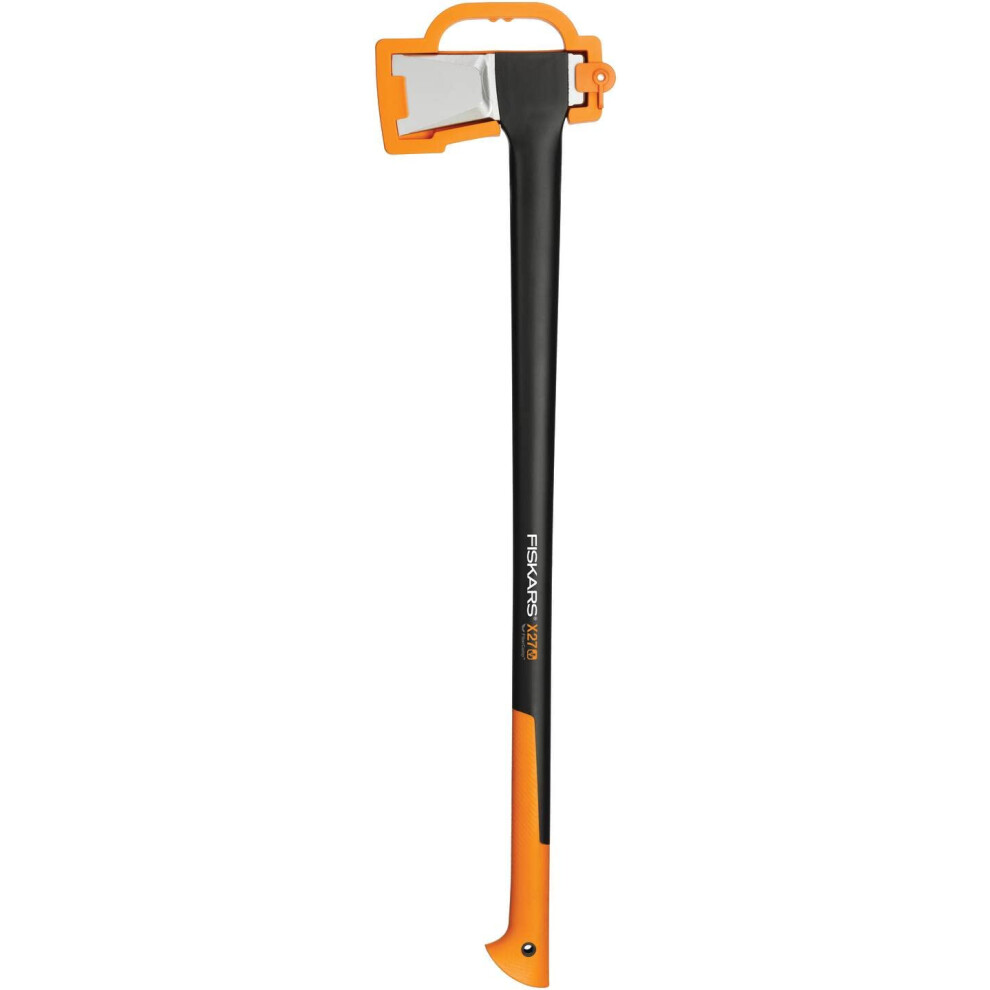 Fiskars Splitting Axe XXL X27, 2.7 kg, Storage and carrying case included, Length: 96 cm, High quality non-stick coating steel blade/Resistant