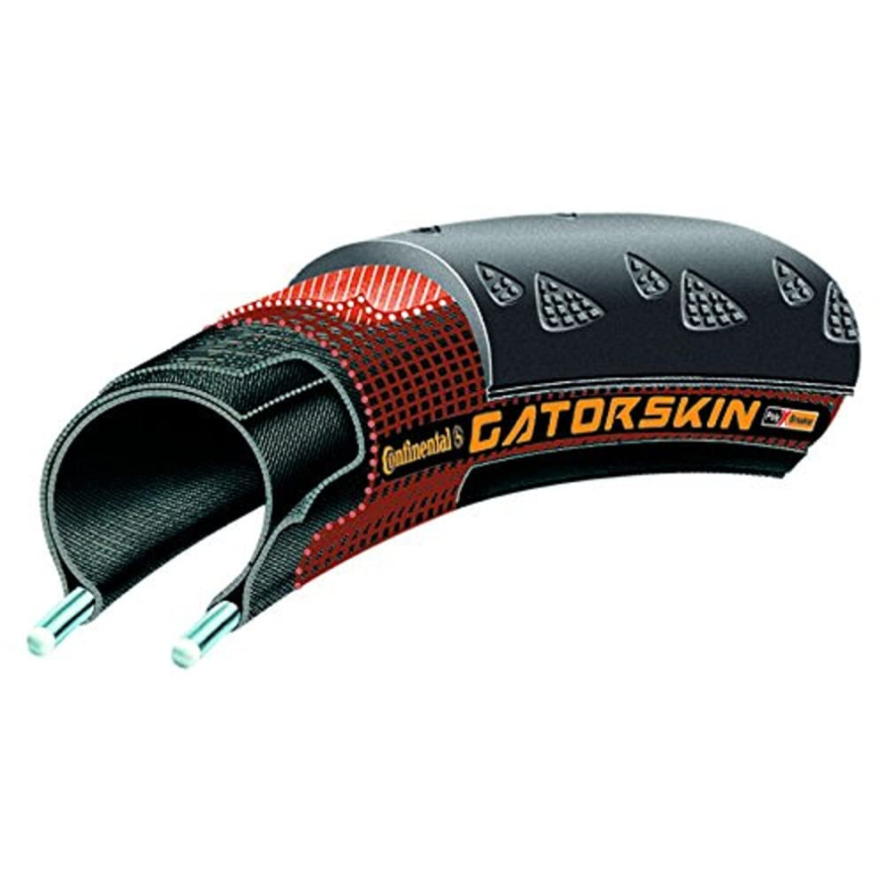 Continental Gatorskin Rigid Bicycle Tire, 700 x 23 C, 23-622, Unisex Adult Black