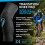 7 IDP Transition Knee Pads - Black/Blue (XL) 3