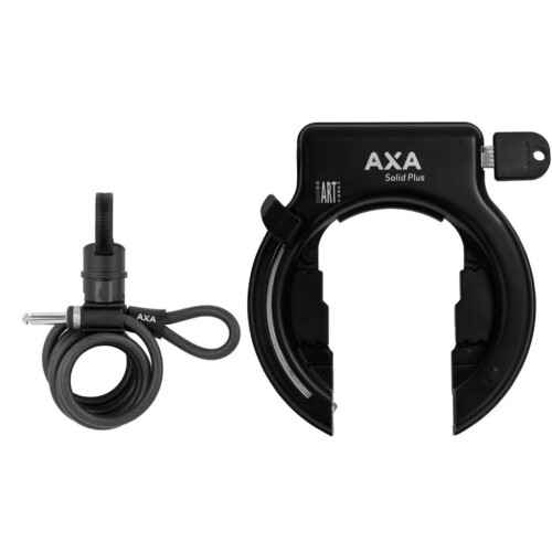 Axa Solid Plus Frame lock Black One Size 2