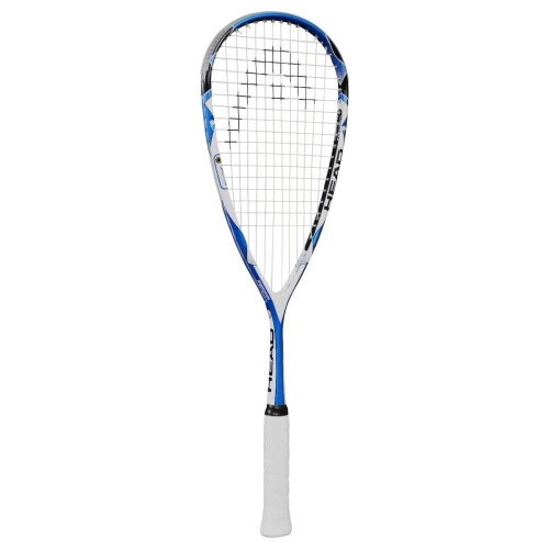 HEAD HEAD Microgel 125 Squash Racquet - Blue/White, Size 100