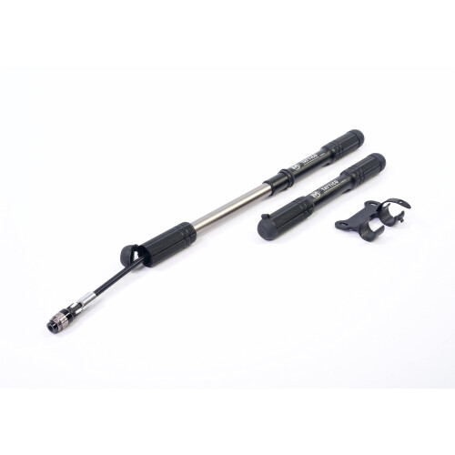 Silca Tattico Mini Lightweight Frame Mounting Pump Black 1