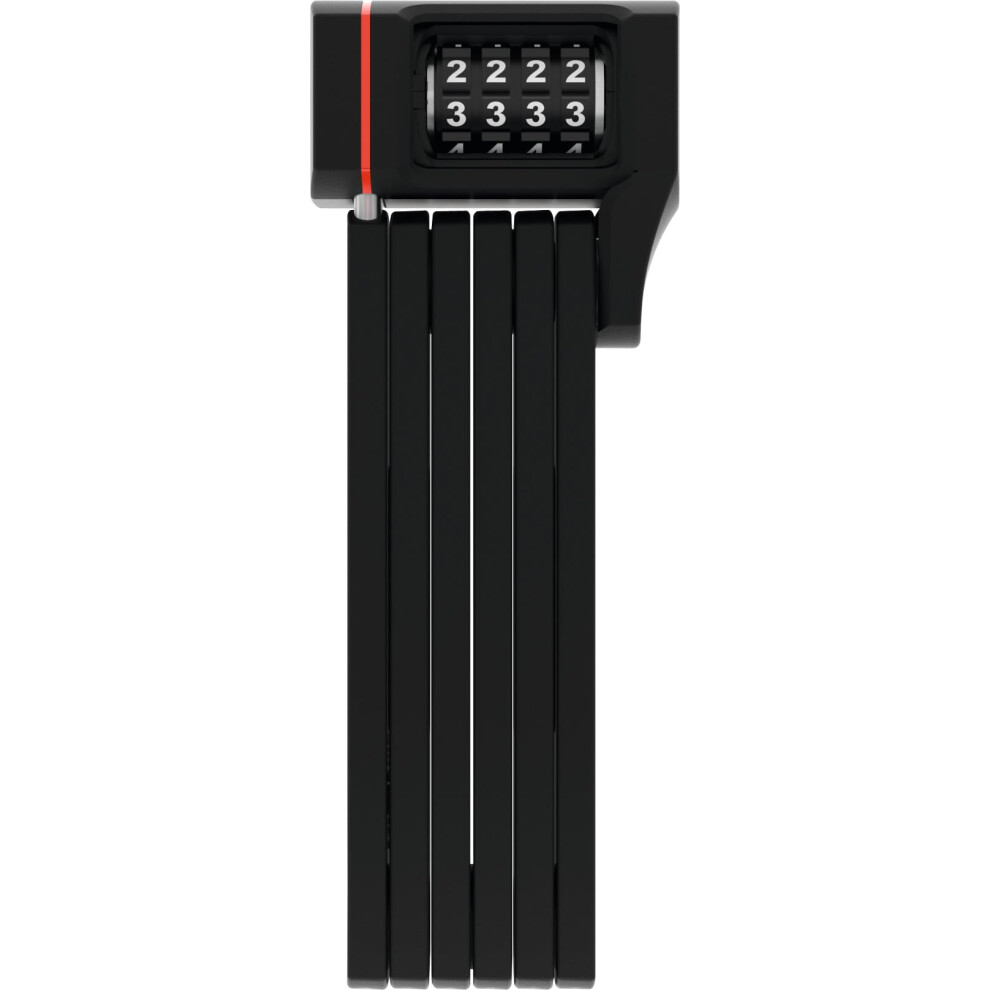 Abus Bordo Ugrip 5700C Sh Folding Lock With Bracket - Bicycle Lock With Combination Code And 5 Mm Thick Bars - Security Level 7