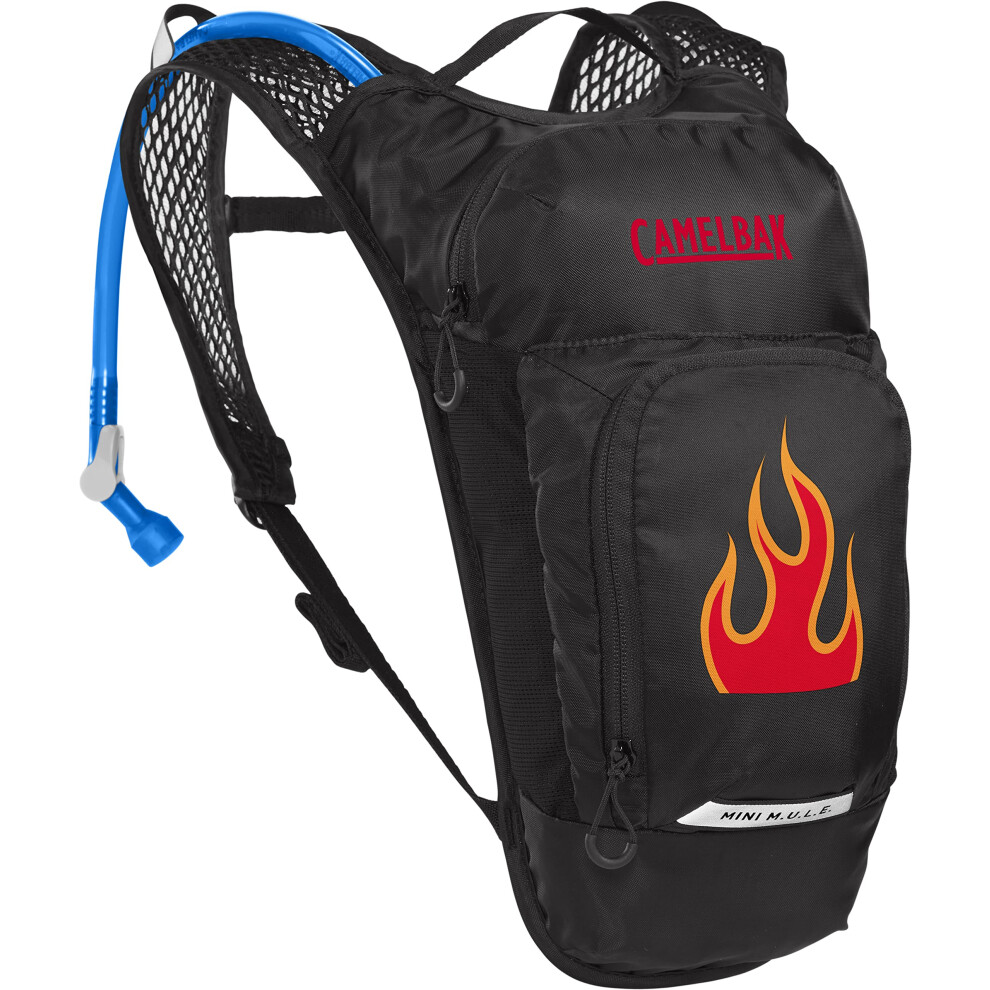 Camelbak Mini M.U.L.E. 50Oz, Black/Flames