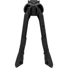 FISCHER Jumbo Two-Legged Stand, Suitable for E-Bikes, Tandems & Bicycles 27-28 Inch, 80 kg Load Capacity, Black