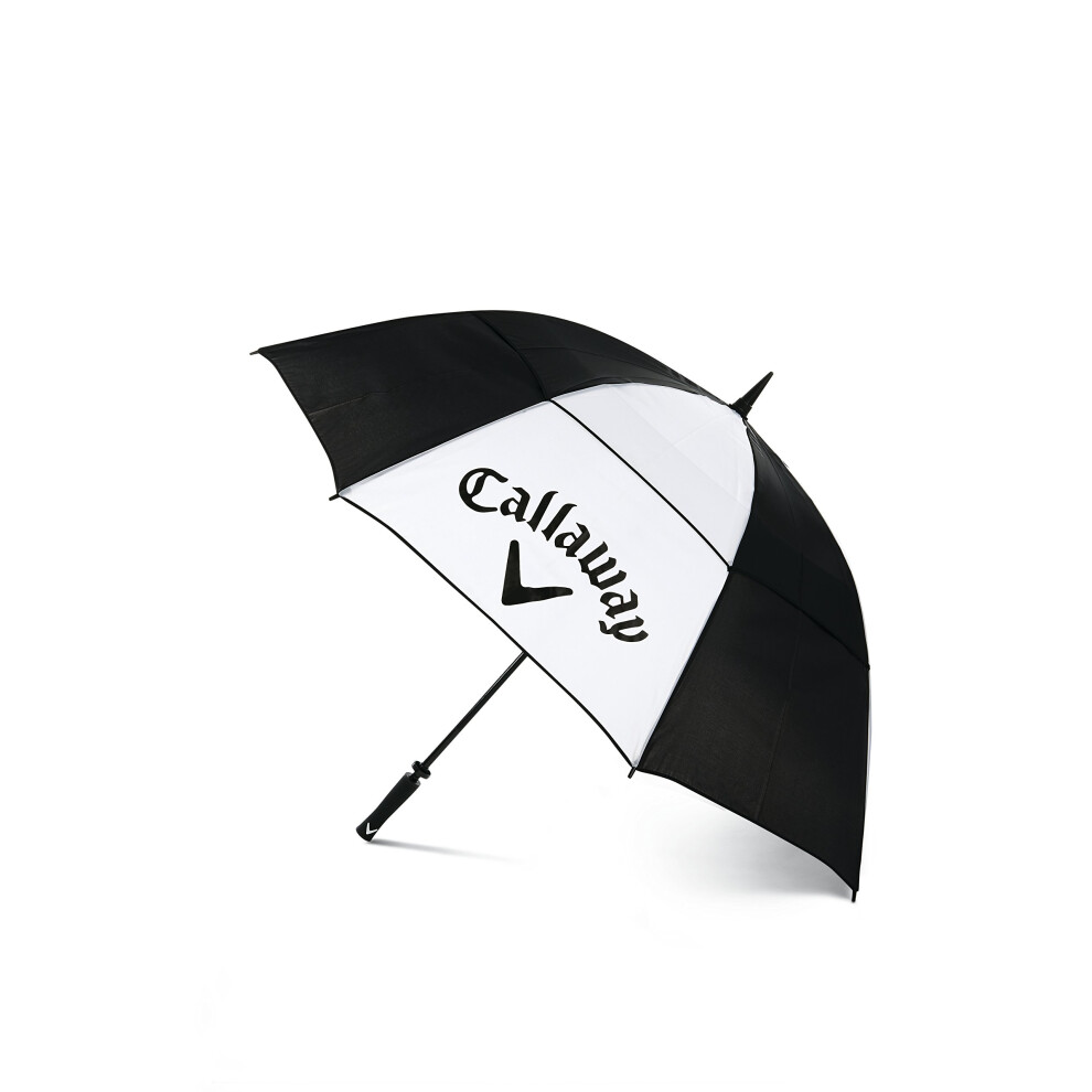 Callaway Golf 60 Inch Umbrella, Black/White-image-OPC-PGN8CK5-NEW