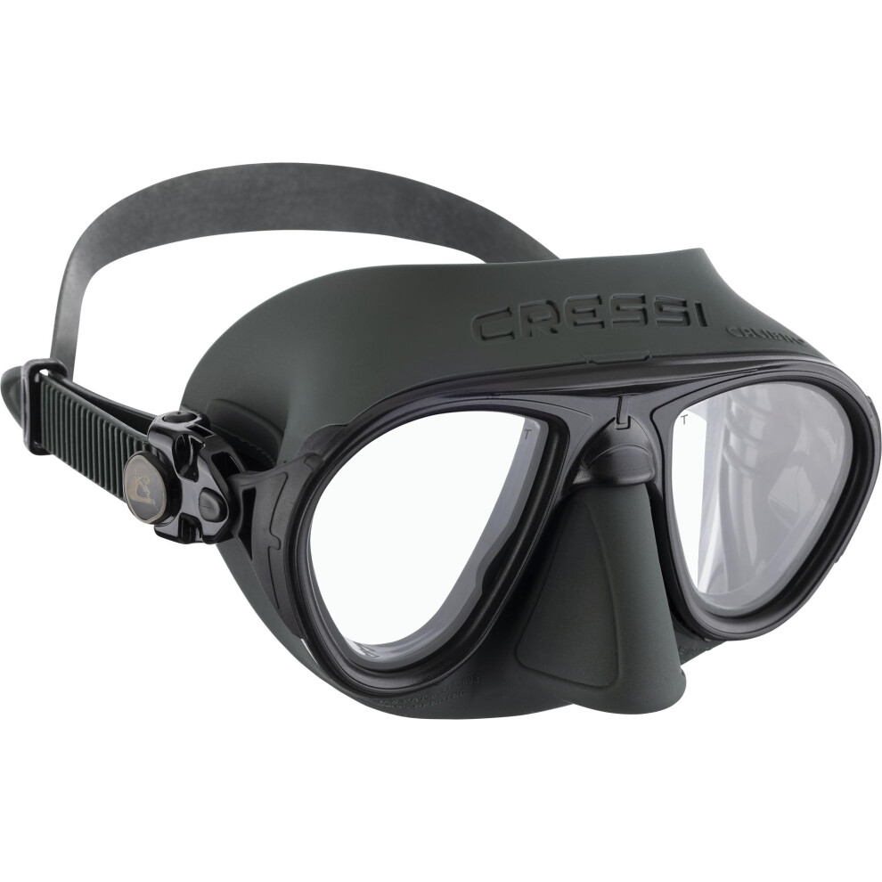 Cressi Calibro Diving Mask - Uni Green