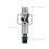 Crankbrothers Eggbeater-1 Pedals, Silver with Black Spring 3