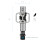Crankbrothers Eggbeater-1 Pedals, Silver with Black Spring 2