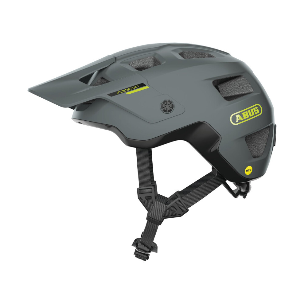 ABUS MTB Helmet MoDrop MIPS - robust bike helmet with impact protection for mountain bikers - individual fit - unisex