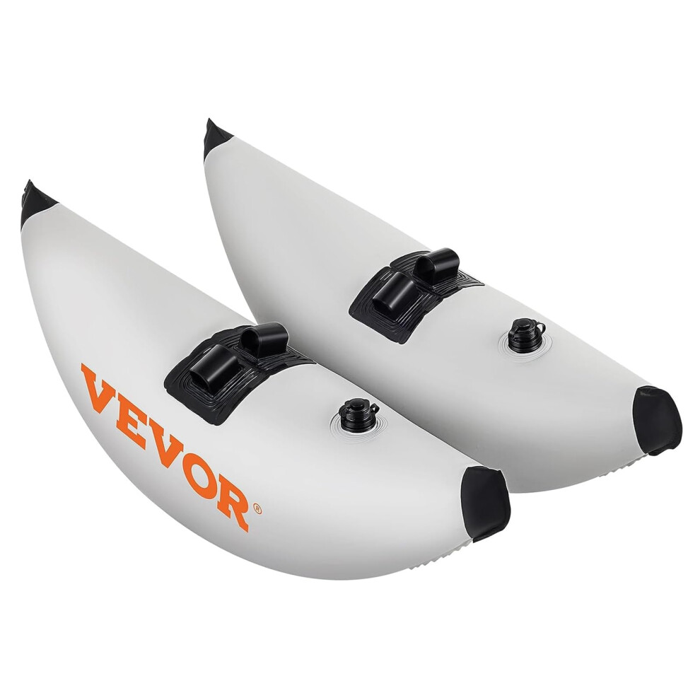 VEVOR Kayak Outrigger Stabilizer, 2 PCS, PVC Inflatable Outrigger Float with Sidekick Arms Rod, Standing Float Stabilizer System Kit for Kayaks,