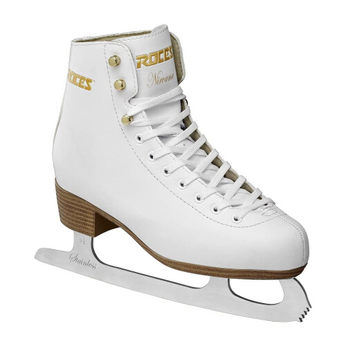 Roces Women's Nirvana Casual Ice Skates, White, 39