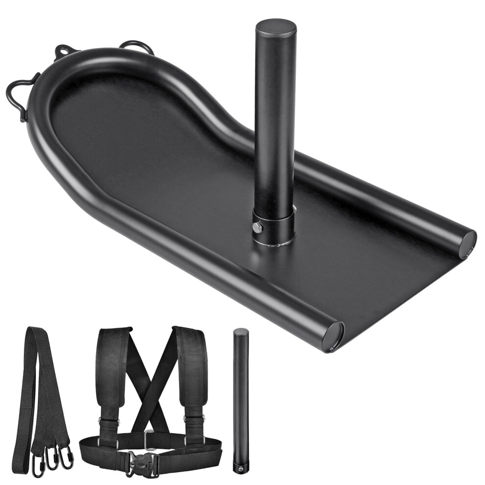 Kipika Weight Sled, Push-Pull Fitness Sled, Fitness Strength Training Sled, Speed Training Sled for Athletic Exercise, Speed Improvement, Suitable for