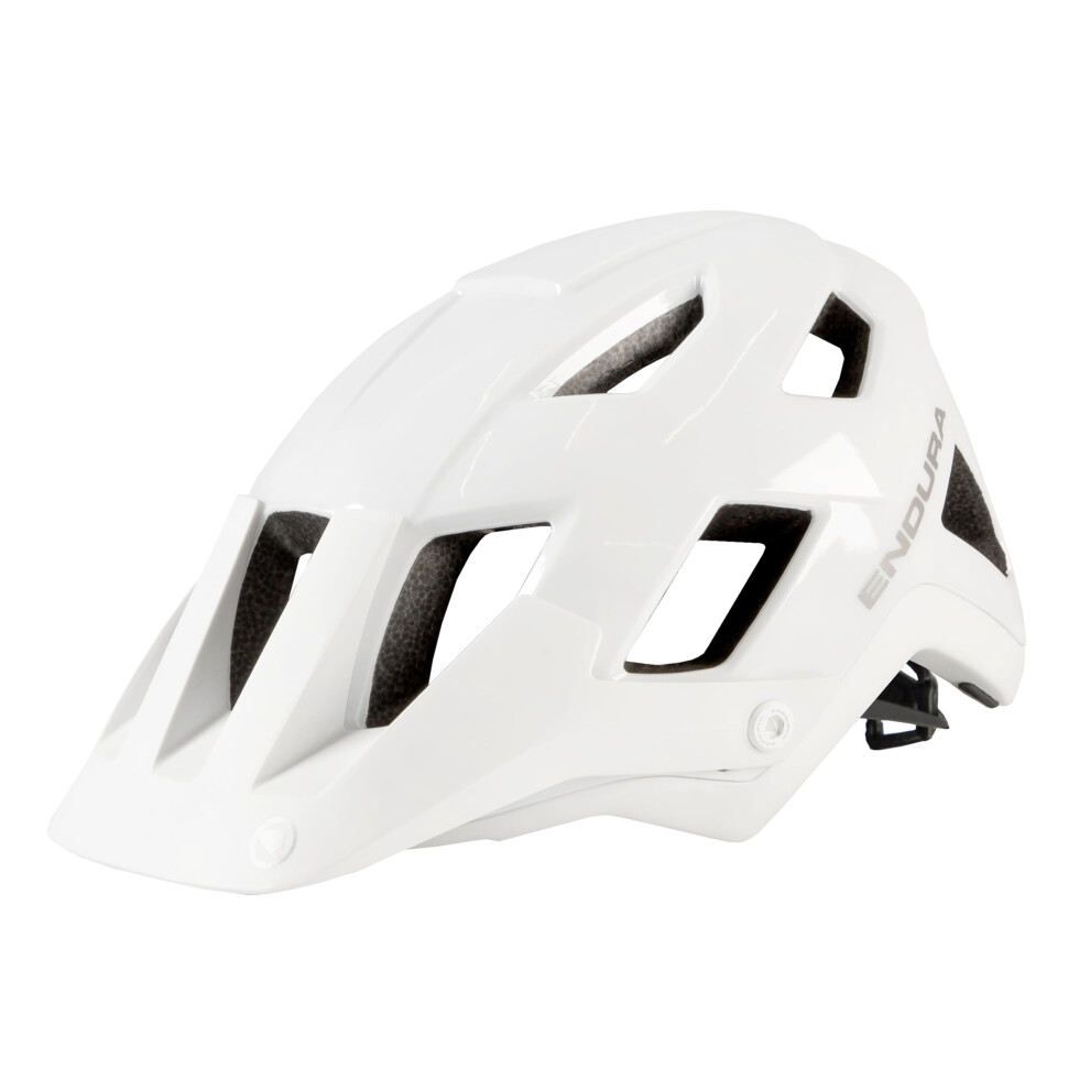 Photos - Bike Helmet Endura Men's Hummvee Plus Helmet, White, M-L UHummveeHelmet1.0 