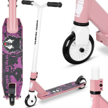 Joycruise Stunt Scooter Pro Trick Scooters for Kids Age 6+ Boys Girls, Kick Freestyle Beginner Scooter 360? Spin Handlebar, Robust Aluminum Frame