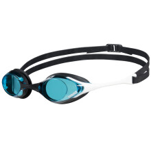 arena Cobra Original Swipe Unisex Adult Racing Swimming Goggles, Swimming Pool Goggles with UV Protection Anti-Fog Lenses, 4 Interchangeable Nose