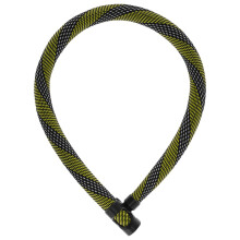 ABUS chain lock IVERA Chain 7210 - Bicycle lock with highly flexible IvyTex synthetic fibre coating - security level 8