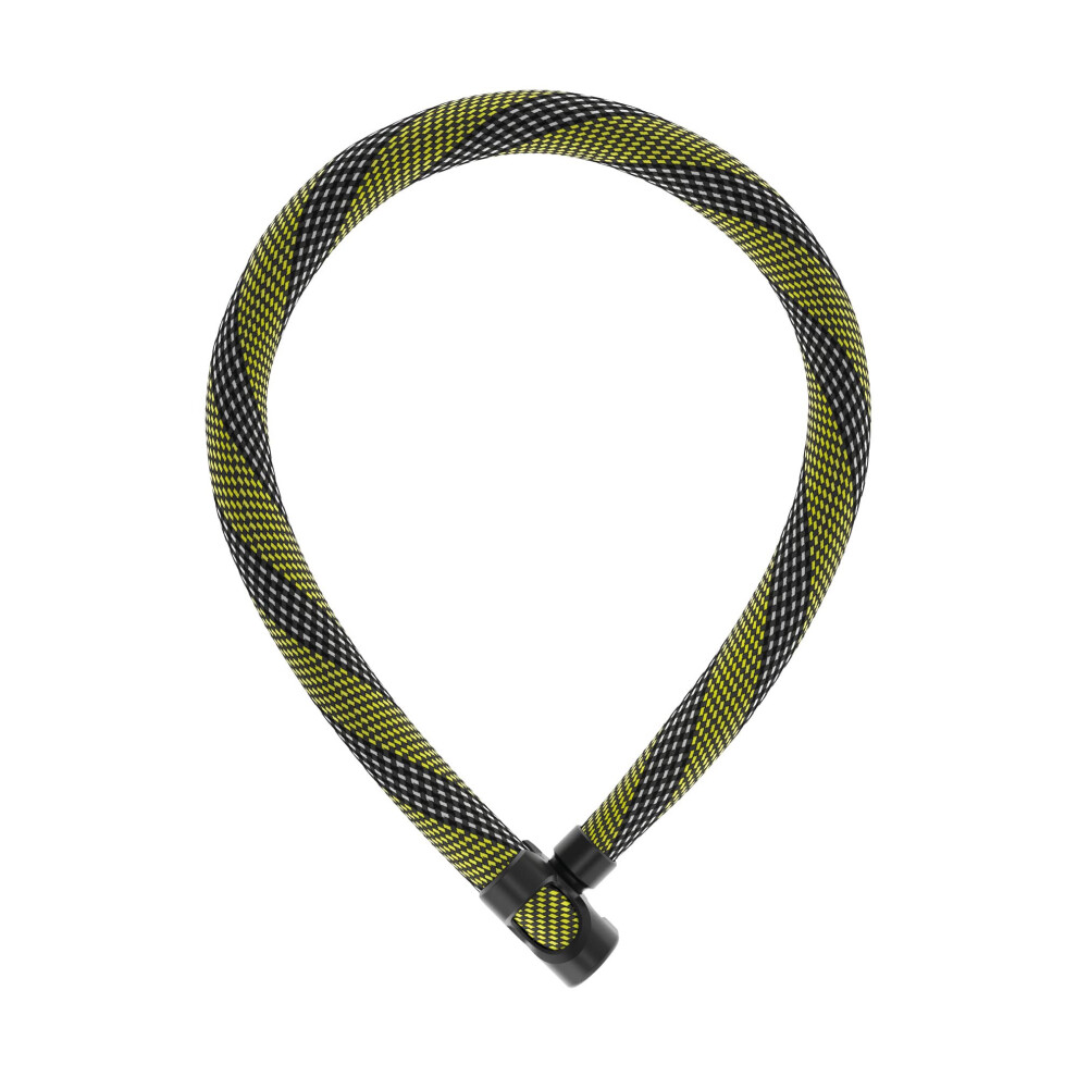 ABUS chain lock IVERA Chain 7210 - Bicycle lock with highly flexible IvyTex synthetic fibre coating - security level 8